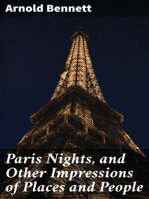 cover image of Paris Nights, and Other Impressions of Places and People